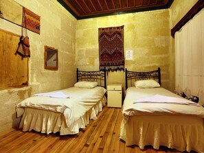 Egyptian cotton sheets, down duvets, individually decorated