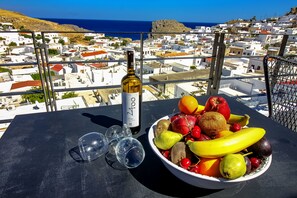 Junior Double Room, Balcony, Sea View | Balcony - Lindos Beauty (Rhodes)
