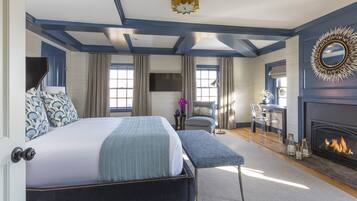 Deluxe tweepersoonskamer, 1 queensize bed | 1 slaapkamer, luxe beddengoed, individueel gedecoreerd