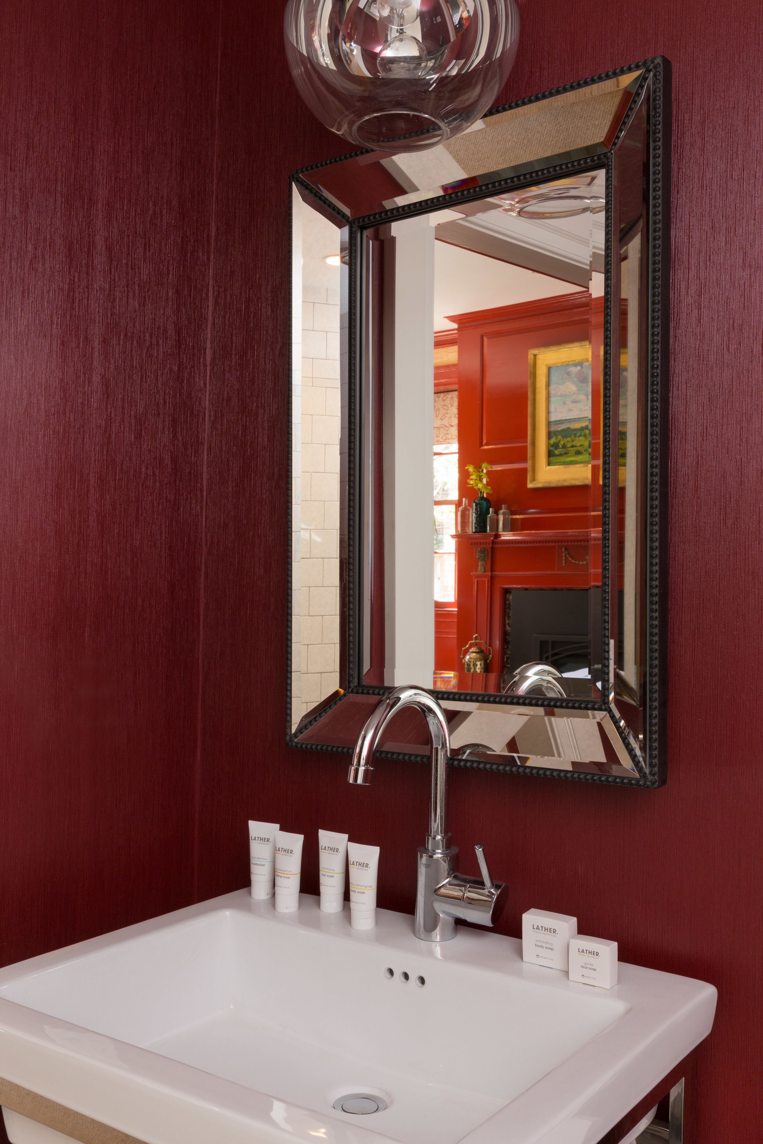 queen deluxe | bathroom | hair dryer, bathrobes, heated floors, towels