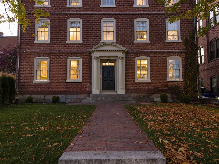 Façade de l’hébergement