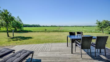 Ferienhaus, 2 Schlafzimmer, Küche (ohne Bettwäsche) | Ausblick vom Zimmer