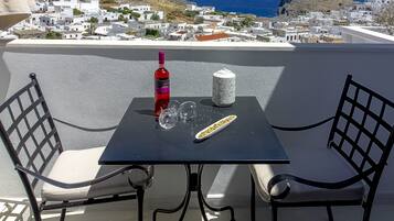 Doppelzimmer, Meerblick | Balkon