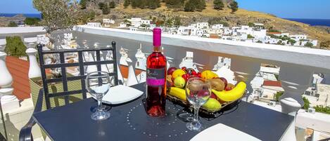 Chambre Double, vue mer | Balcon