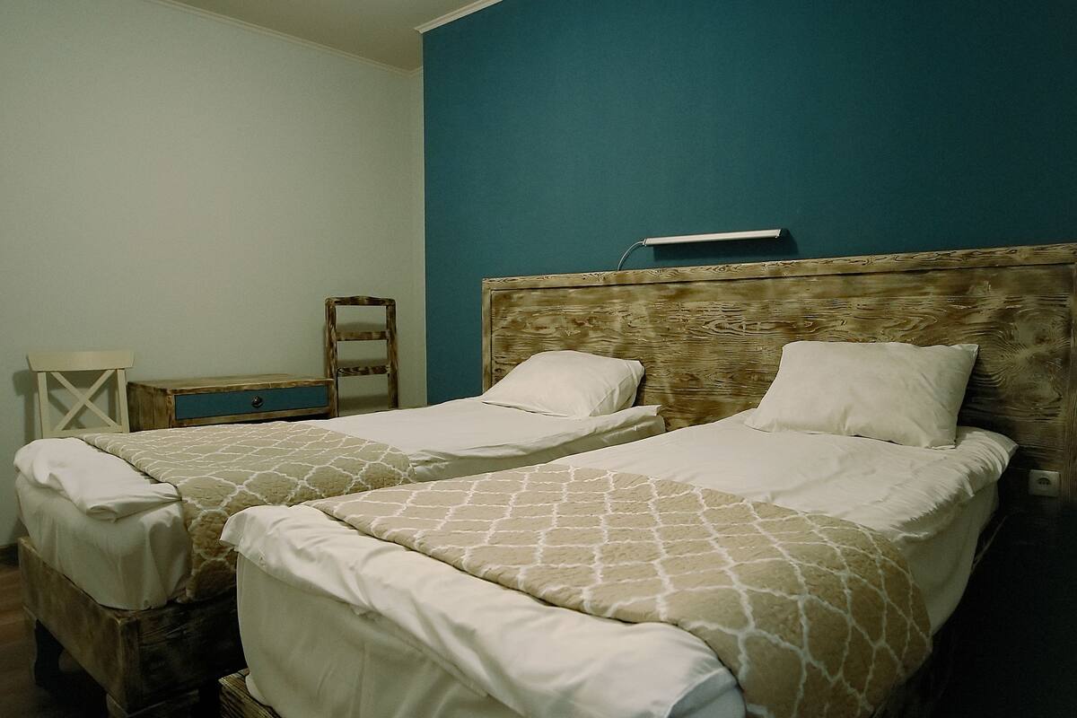 standard double room | private kitchen | coffee/tea maker