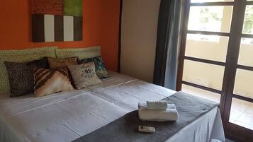 Quarto conforto, 1 quarto | 1 quarto, roupa de cama