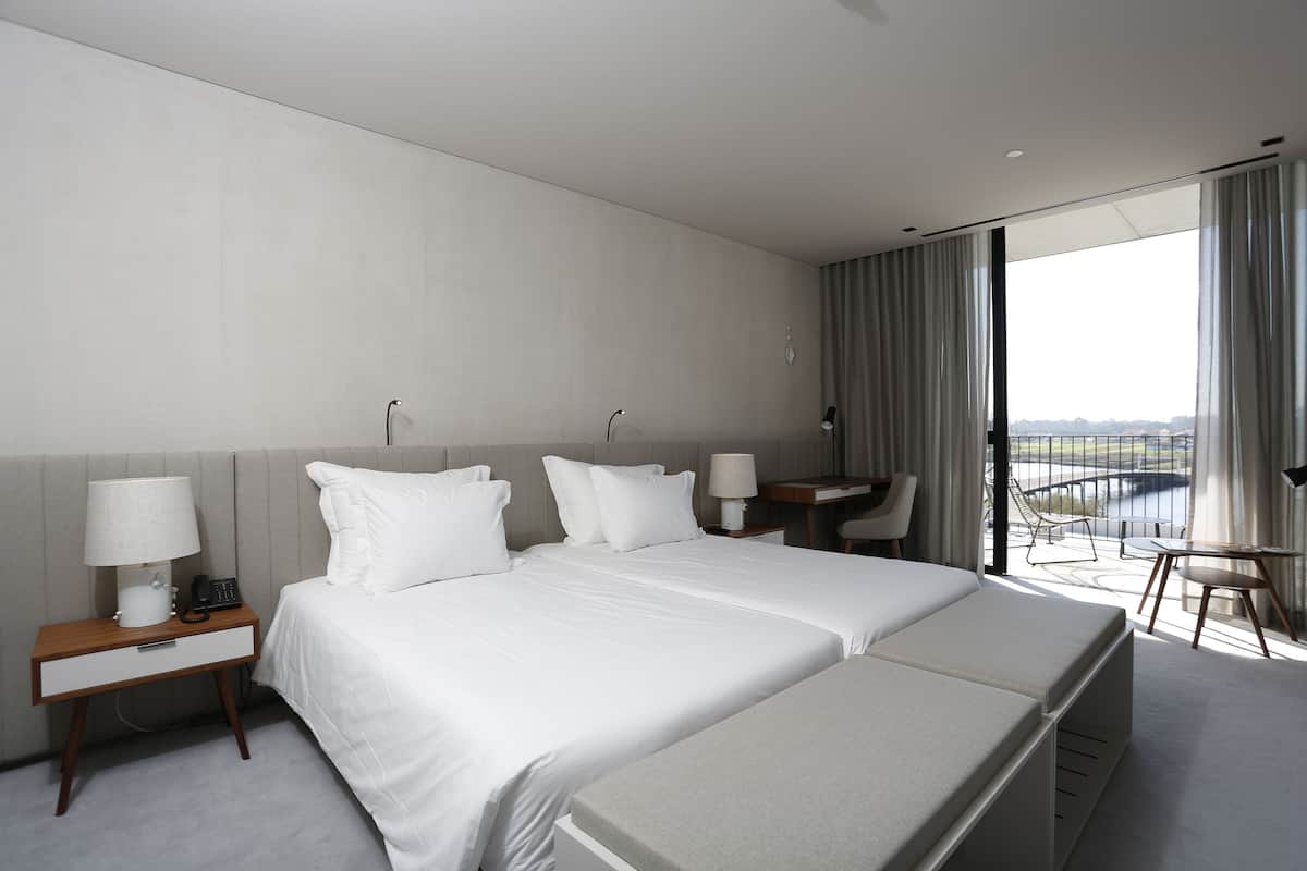 1 slaapkamer, een minibar, een kluis op de kamer