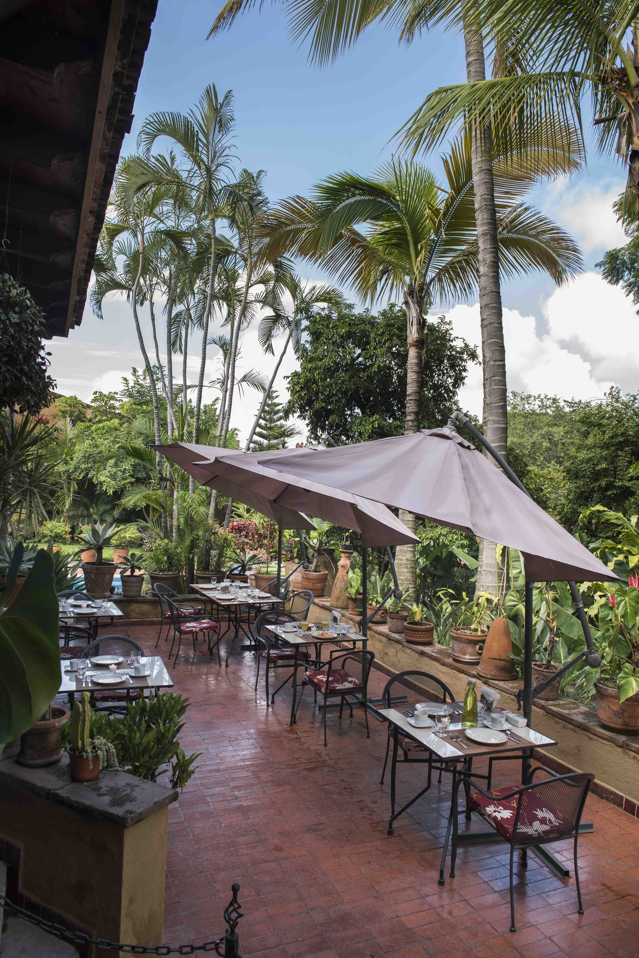 Desayuno completo gratuito y diario