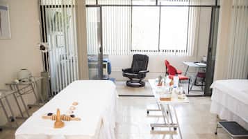 Salas de tratamiento para parejas y tratamientos corporales