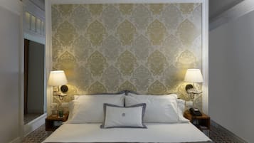 Luxe kamer, 1 queensize bed | Een kluis op de kamer, geluiddichte muren, gratis wifi, beddengoed