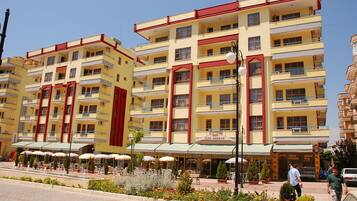 Fassade der Unterkunft