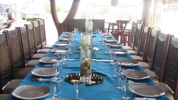 Breakfast, lunch, dinner served; Caribbean cuisine, beach views