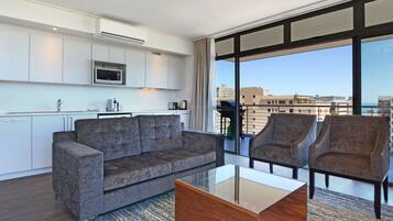 In-room safe, desk, iron/ironing board, cots/infant beds