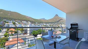 Deluxe-Apartment, 1 Schlafzimmer, Terrasse | Balkon