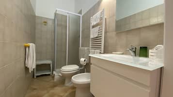 Basic Room | Bathroom | Shower, rainfall showerhead, free toiletries, hair dryer