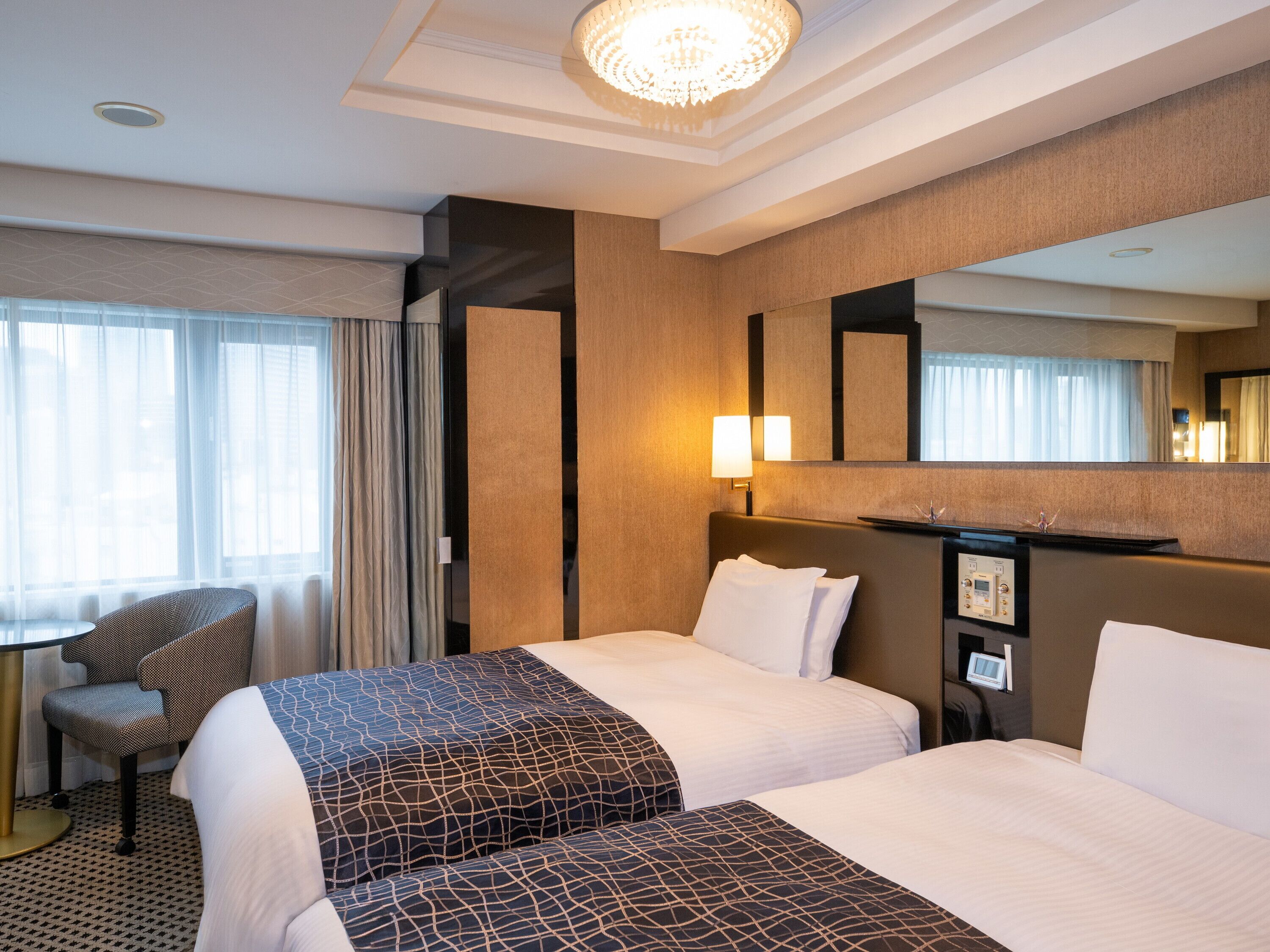 Tvåbäddsrum - icke-rökare | Sängtillbehör av högsta kvalitet, duntäcken och skrivbord