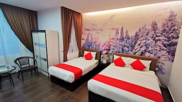 Family Suite | Meja, Wi-fi percuma, cadar katil