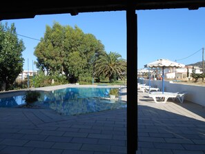 Näkymä majoituspaikasta