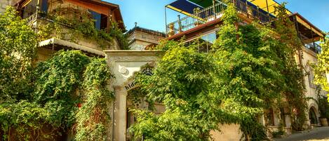 Udsigt fra overnatningsstedet