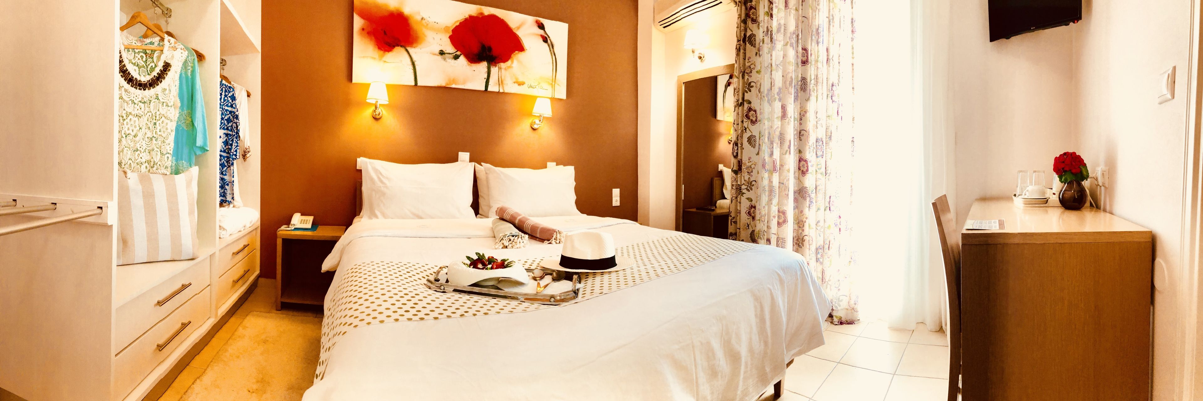 premium double room | in-room safe, iron/ironing board, free wifi