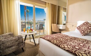 In-room safe, blackout curtains, iron/ironing board