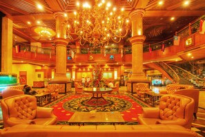 Sala de estar en el lobby