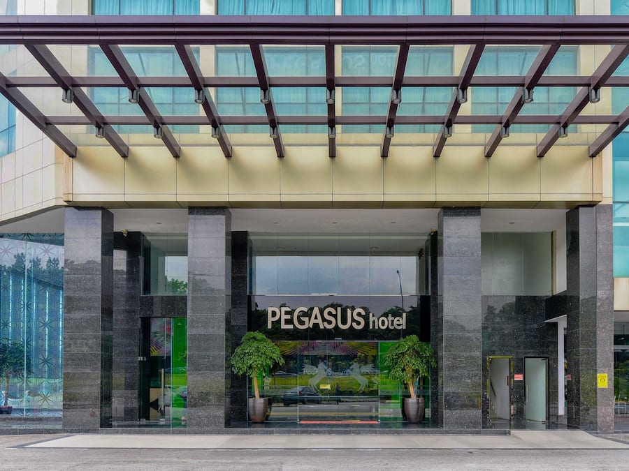 Entrée de l’hébergement