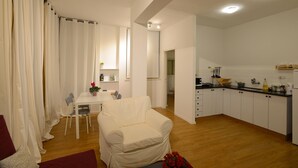 Apartment, 1 Bedroom (Hatzmaot near the beach) | 1 bedroom, in-room safe, blackout drapes, iron/ironing board - Hatzmaot - Bat Yam (Bat Yam)