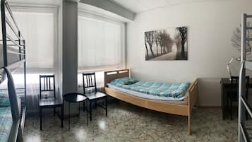 Free WiFi, bed sheets