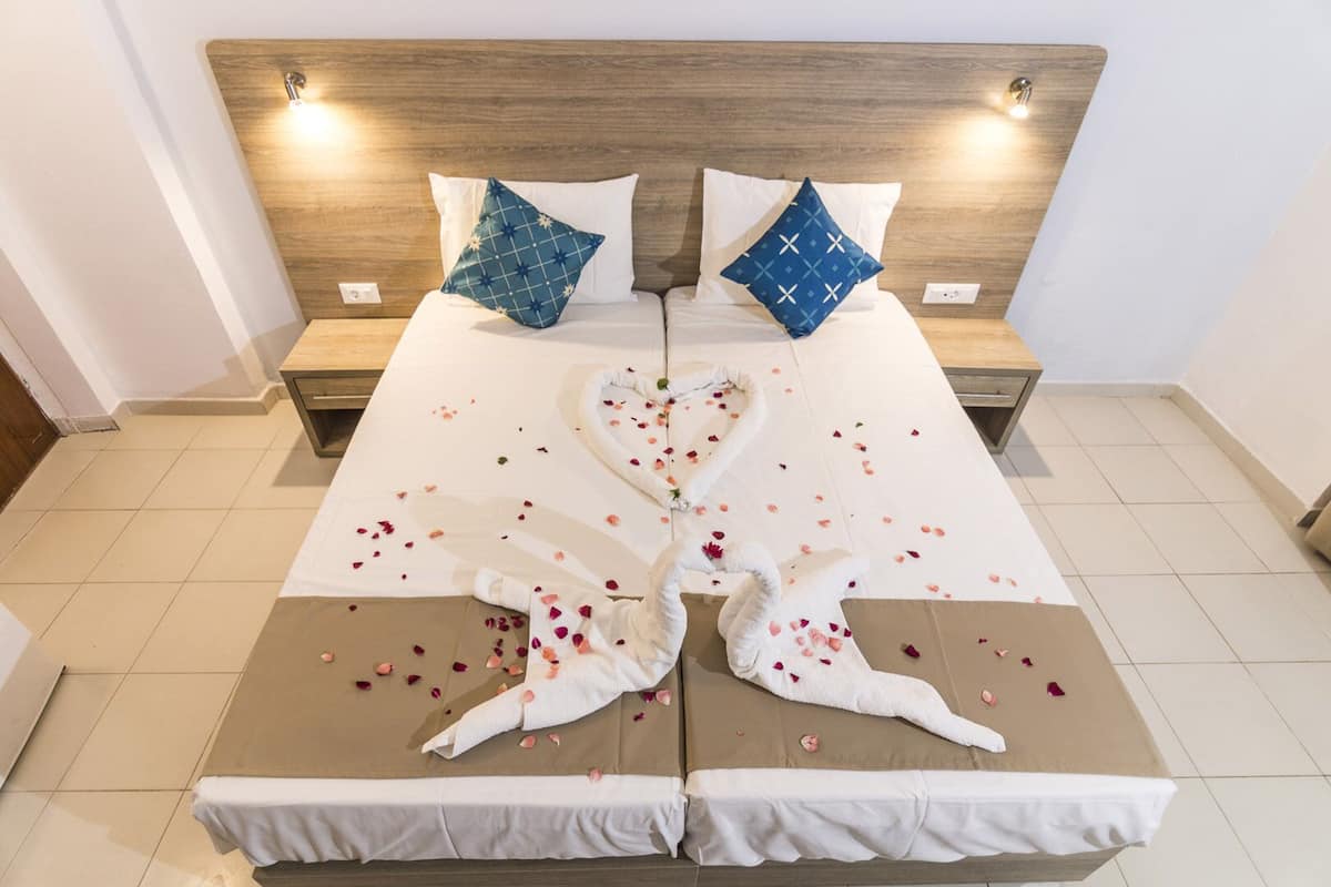 Standard Double or Twin Room (No Balcony) | 3 bedrooms, iron/ironing board, free WiFi, bed sheets