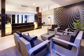 Zona de estar del vestíbulo