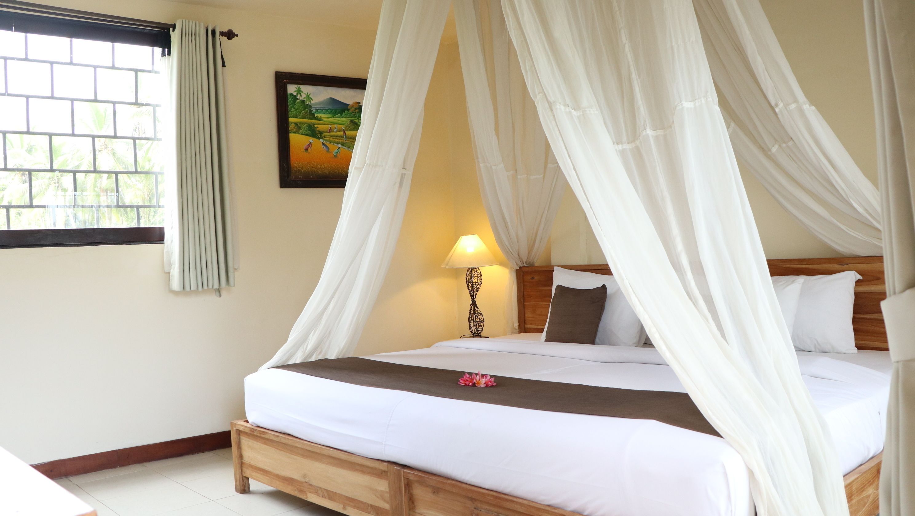 Biệt thự, 1 phòng ngủ, hồ bơi riêng, quang cảnh vườn | Bộ đồ giường cao cấp, minibar với thức ăn, đồ uống miễn phí 