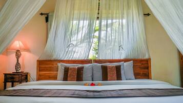 Ropa de cama de alta calidad y artículos del minibar gratis