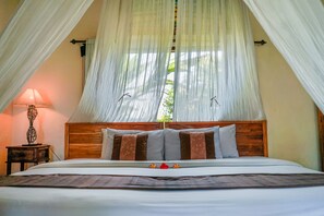 Villa Deluxe, 1 habitación | Ropa de cama de alta calidad y minibar (con algunos artículos gratuitos)