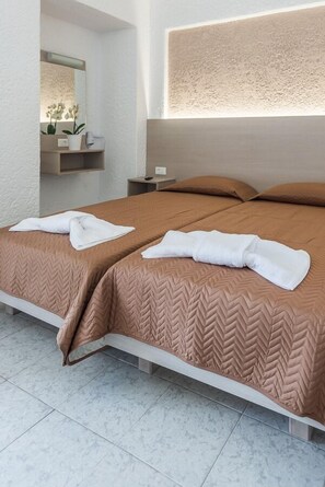 Chambre avec lits jumeaux