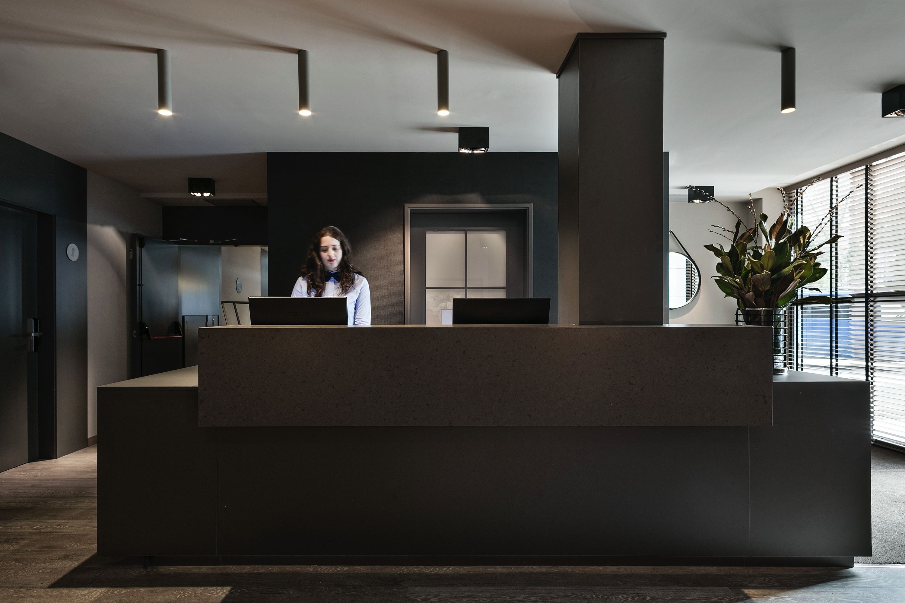 check-in/check-out kiosk