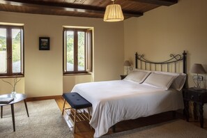 Desk, blackout curtains, free WiFi, bed sheets