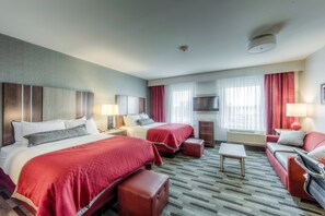 Studio Suite, 2 Queen Beds, Kitchen | Premium bedding, pillowtop beds, in-room safe, desk - Staybridge Suites Columbus Univ Area - OSU by IHG (Columbus)