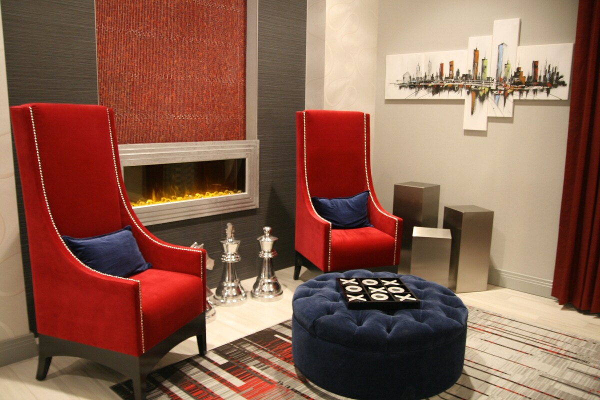 콜롬버스 (NE) Staybridge Suites Columbus Univ Area - OSU by IHG 호텔 스위트룸