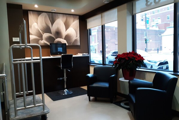 Zitruimte lobby