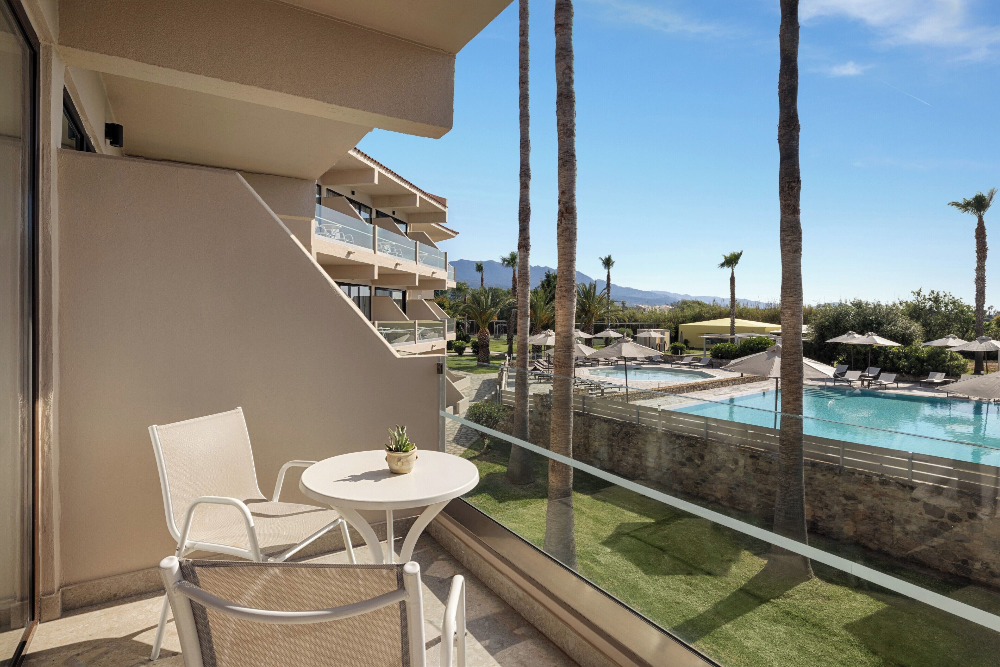 Triple Room, Pool View | View from room