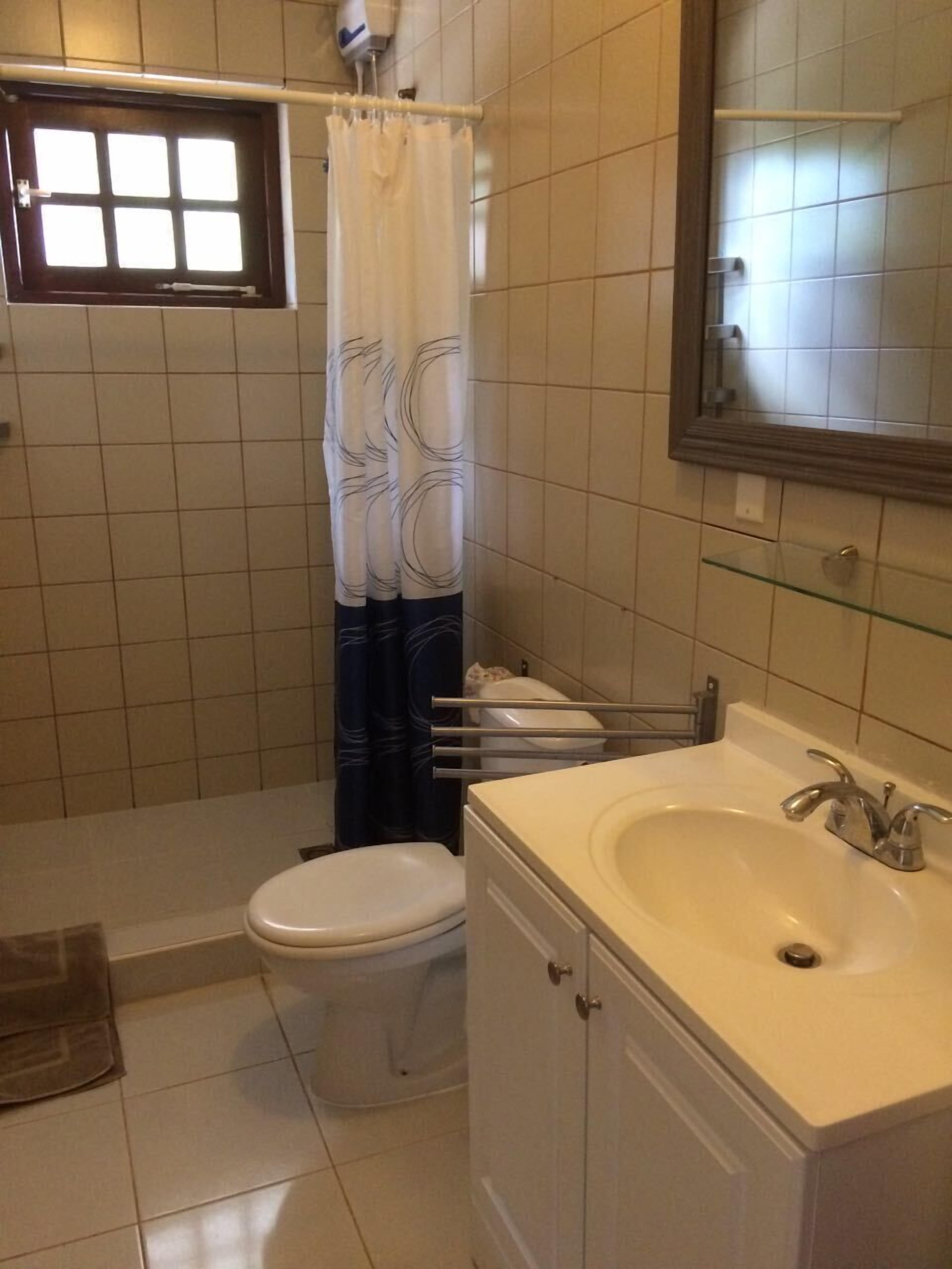 comfort duplex, 1 bedroom, garden view, poolside | bathroom | shower, hair dryer, towels, soap