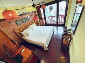 高級寢具、迷你吧、客房內保險箱、獨特裝潢