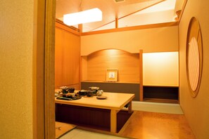 Spisemuligheter i ryokan