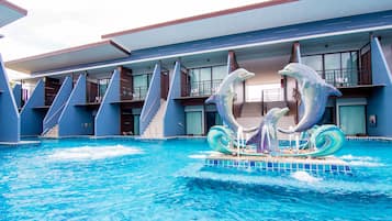Outdoor pool, open 8:00 AM to 9:00 PM, pool umbrellas, pool loungers