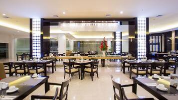 Daily buffet breakfast (IDR 125000 per person)