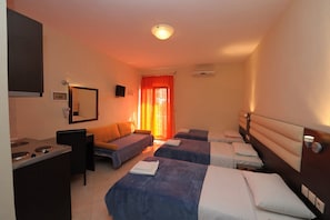 Soundproofing, free cots/infant beds, rollaway beds, free WiFi