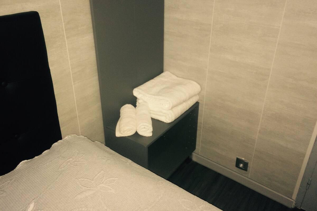 Dusche, Handtücher