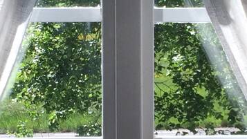 Double room (bed 160 cm), Private toilet, Shared shower, No children under 7 years old | View from room