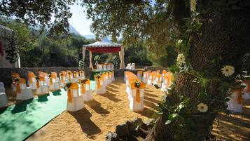 Zona para eventos al aire libre